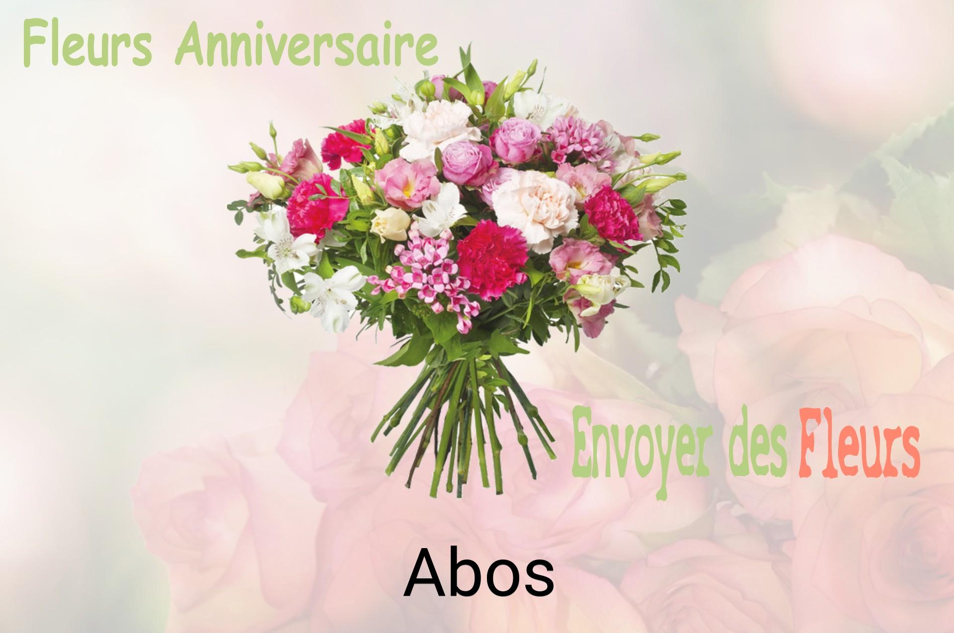 Bouquet de fleurs d’anniversaire livré à Abos